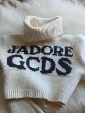 GCDS CROP SWEATER
